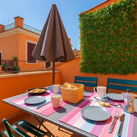 شقة Stylish Duplex With Terrace روما